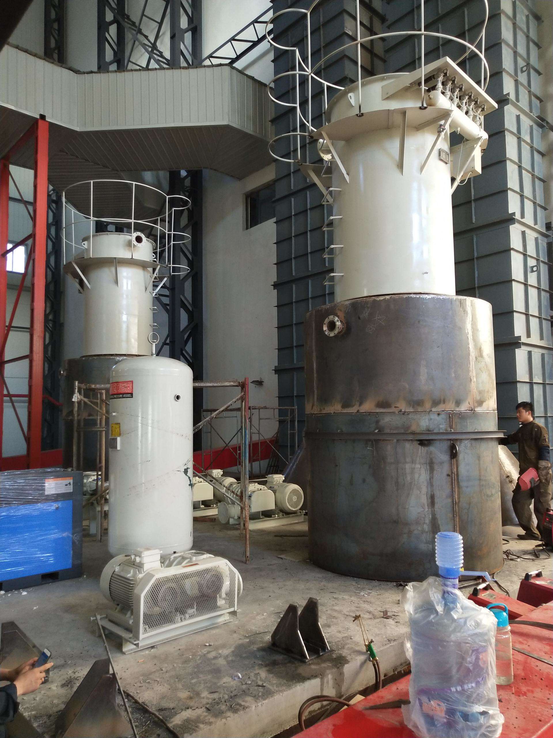 氣力輸送工程現(xiàn)場(chǎng)照片