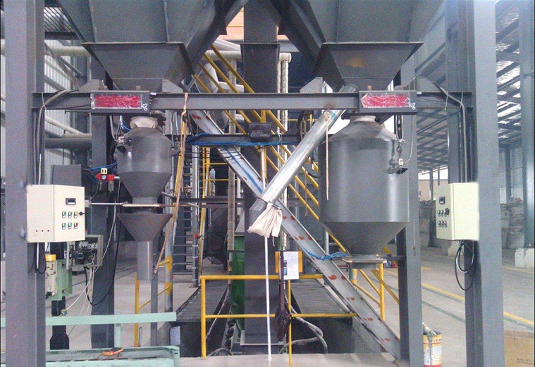 鋰電池電解液自動稱重配料系統